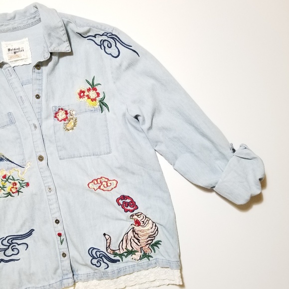 Anthropologie Holding Horses Isle Button Down - Picture 7 of 8